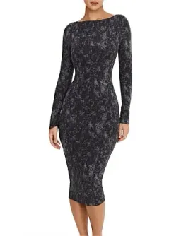 Mistress Rocks Distressed Open Back Midi Dress Size 8/XS for rent on The Volte - image 6