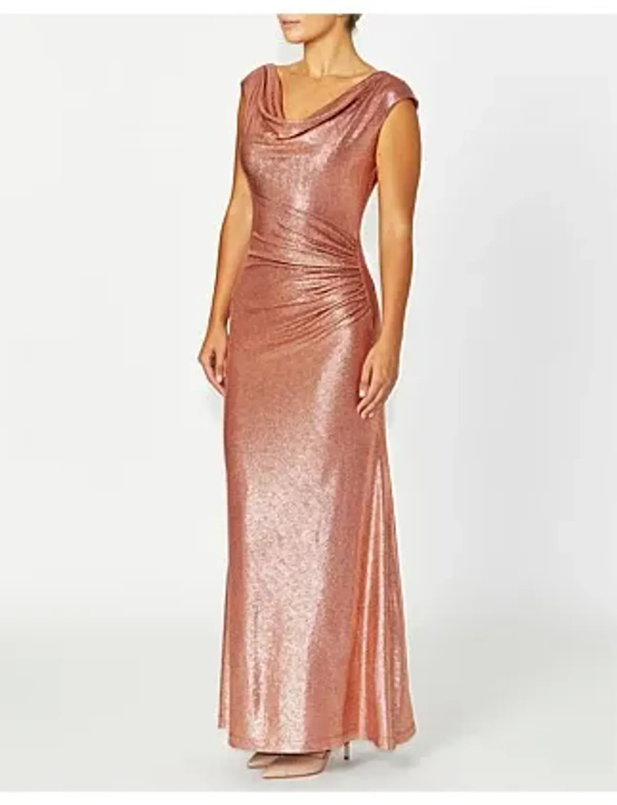 Anthea Crawford ELSIE DARK MAUVE GOWN Size 18 - Image 2