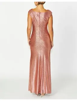 Anthea Crawford ELSIE DARK MAUVE GOWN Size 18 for rent on The Volte - image 4
