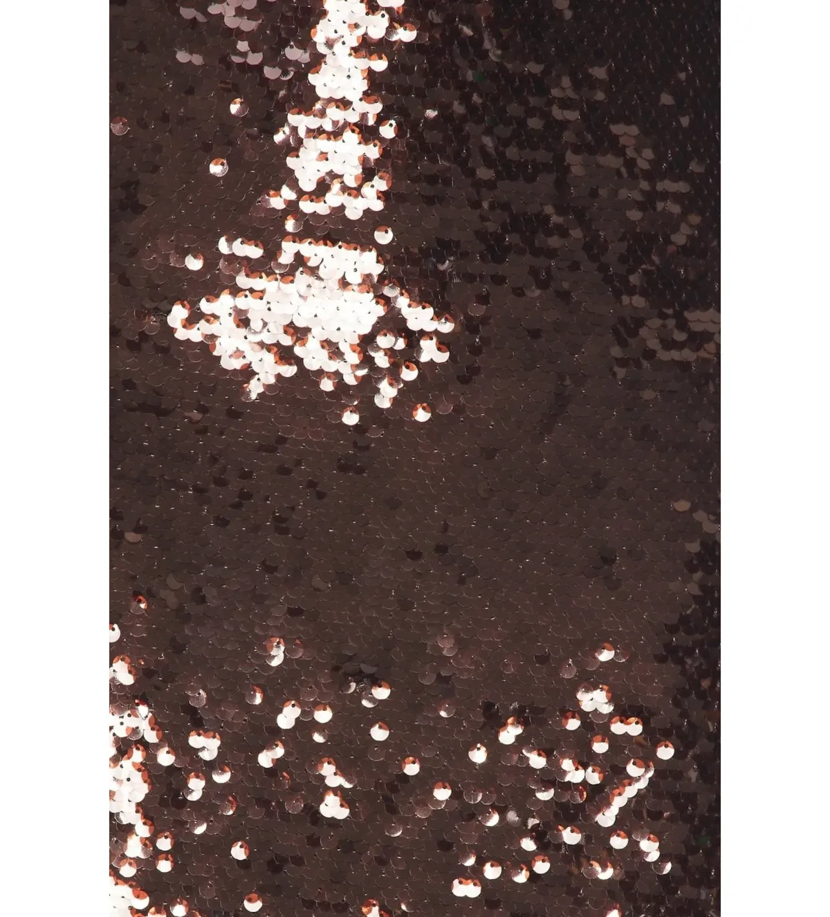 Self Portrait Sequin Off-Shoulder Maxi Dress Cedar Brown Size AU 12 - Image 4