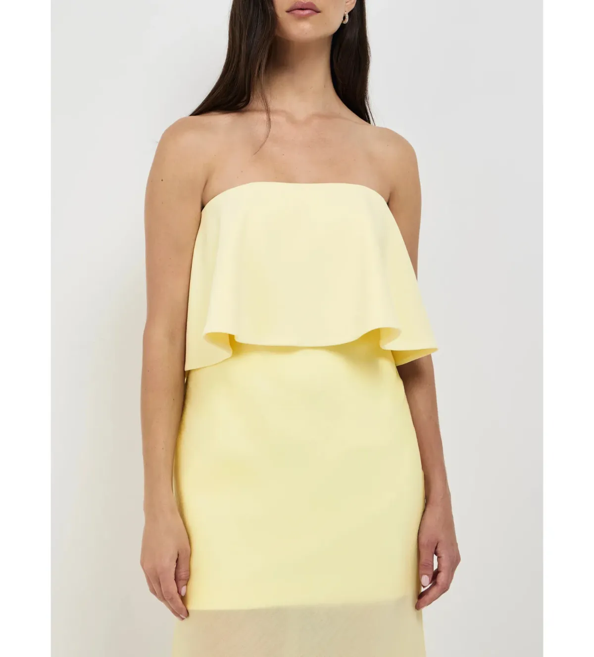 Sheike Gemini Maxi Dress Yellow Size AU 10 - Image 4