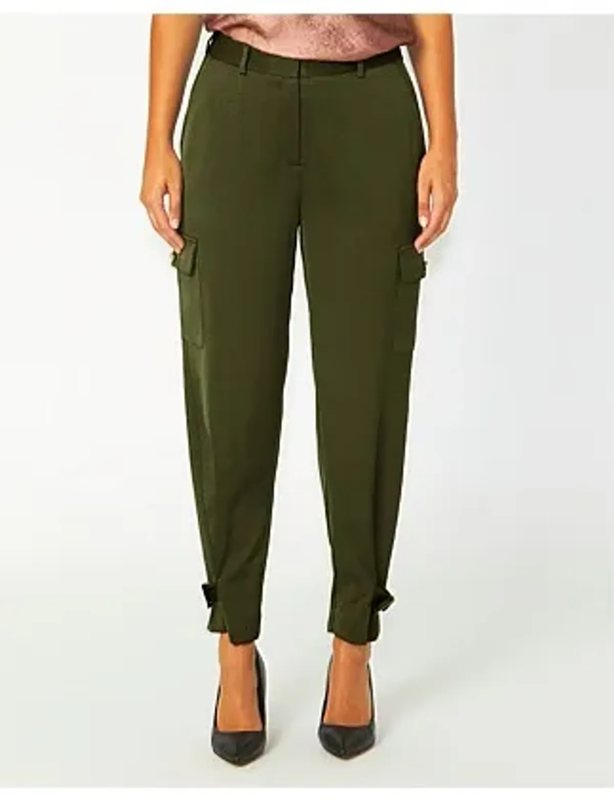 Anthea Crawford Kristy  Pants Dark Olive  - Image 1