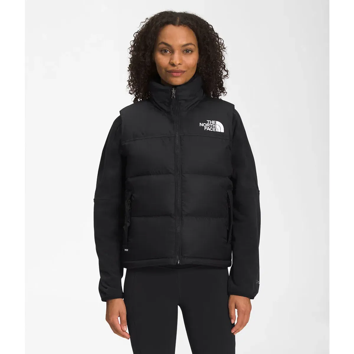North Face Women's 1996 Retro Nuptse Vest in Black One Size - Image 1