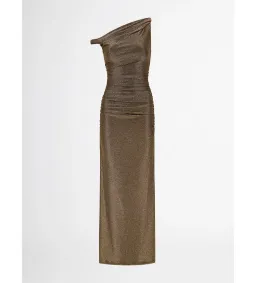 Sheike Athena Maxi Dress in Gold Size 6 for rent on The Volte - image 3