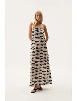 AJE Airlie Strapless Maxi Dress Multi Size 8/S for rent on The Volte - image 8