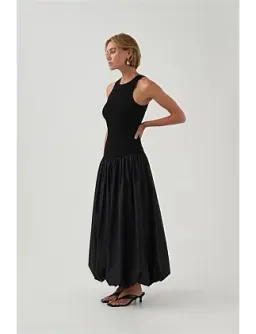Havana Bubble Midi Dress Black Size 8/S for rent on The Volte - image 11