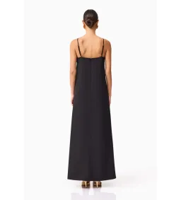 Elliatt Buttercup Embroidered Maxi Dress Black Size AU 12 for rent on The Volte - image 3