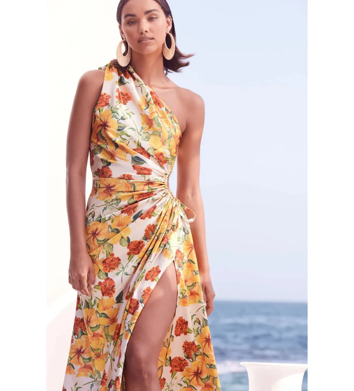 Sonya Moda Nour Yarden Maxi Dress Floral Size AU 12 - Image 5