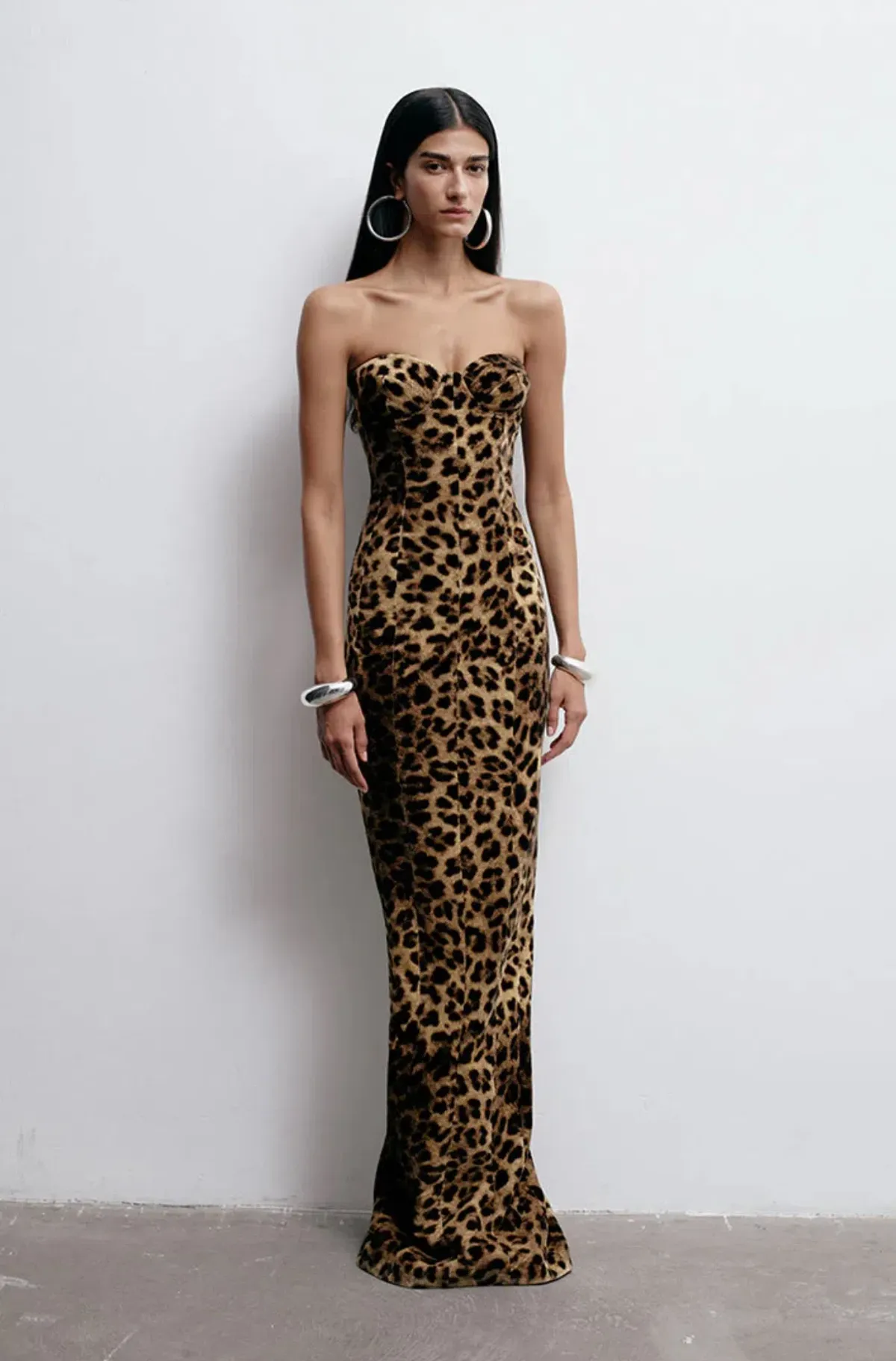 THE NEW ARRIVALS by İlkyaz Özel Rochelle In Sauvage Dress Size 8/S - Image 1