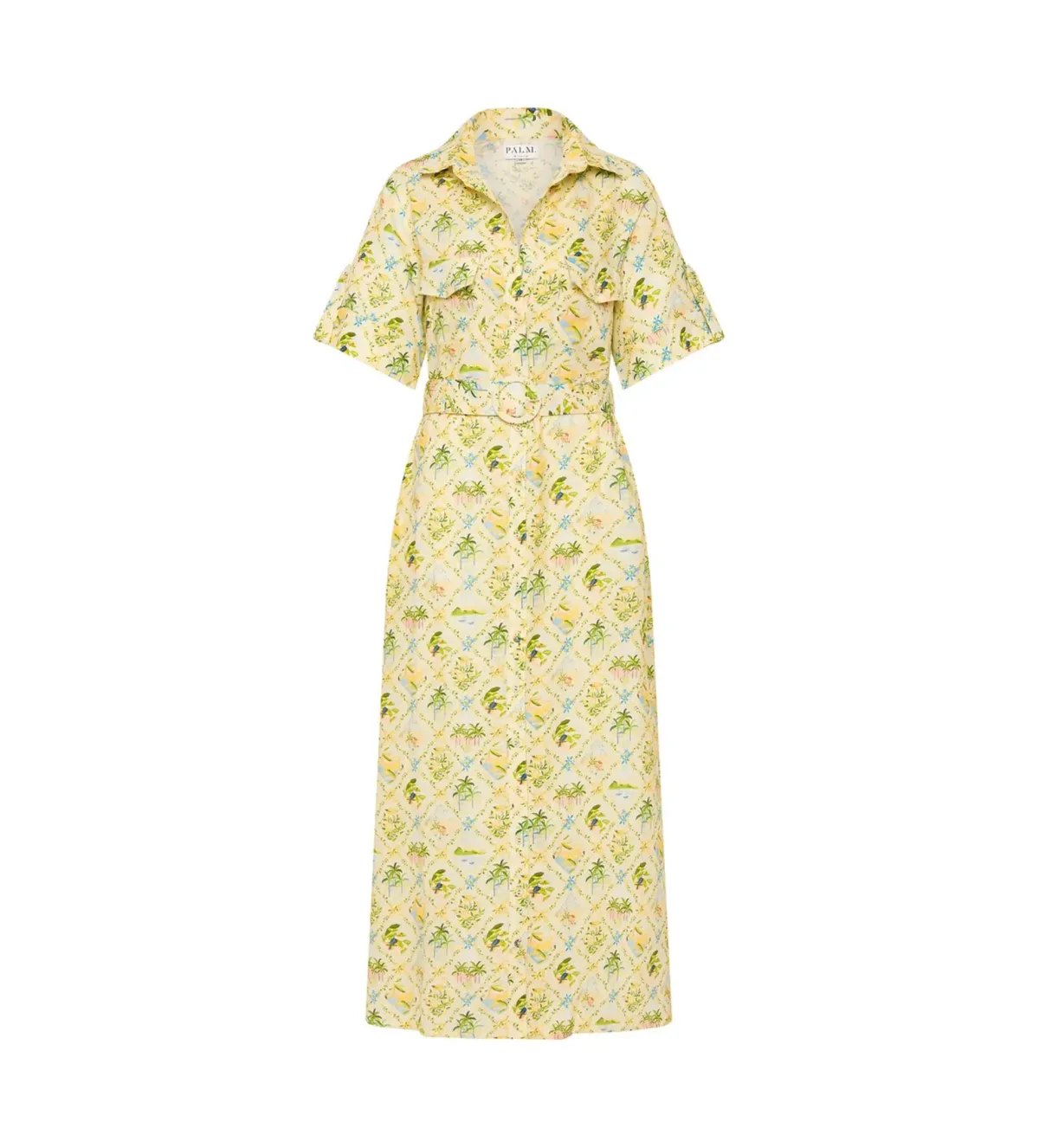 Palm Noosa Memento Maxi Dress Honolulu Size AU 10 - Image 5