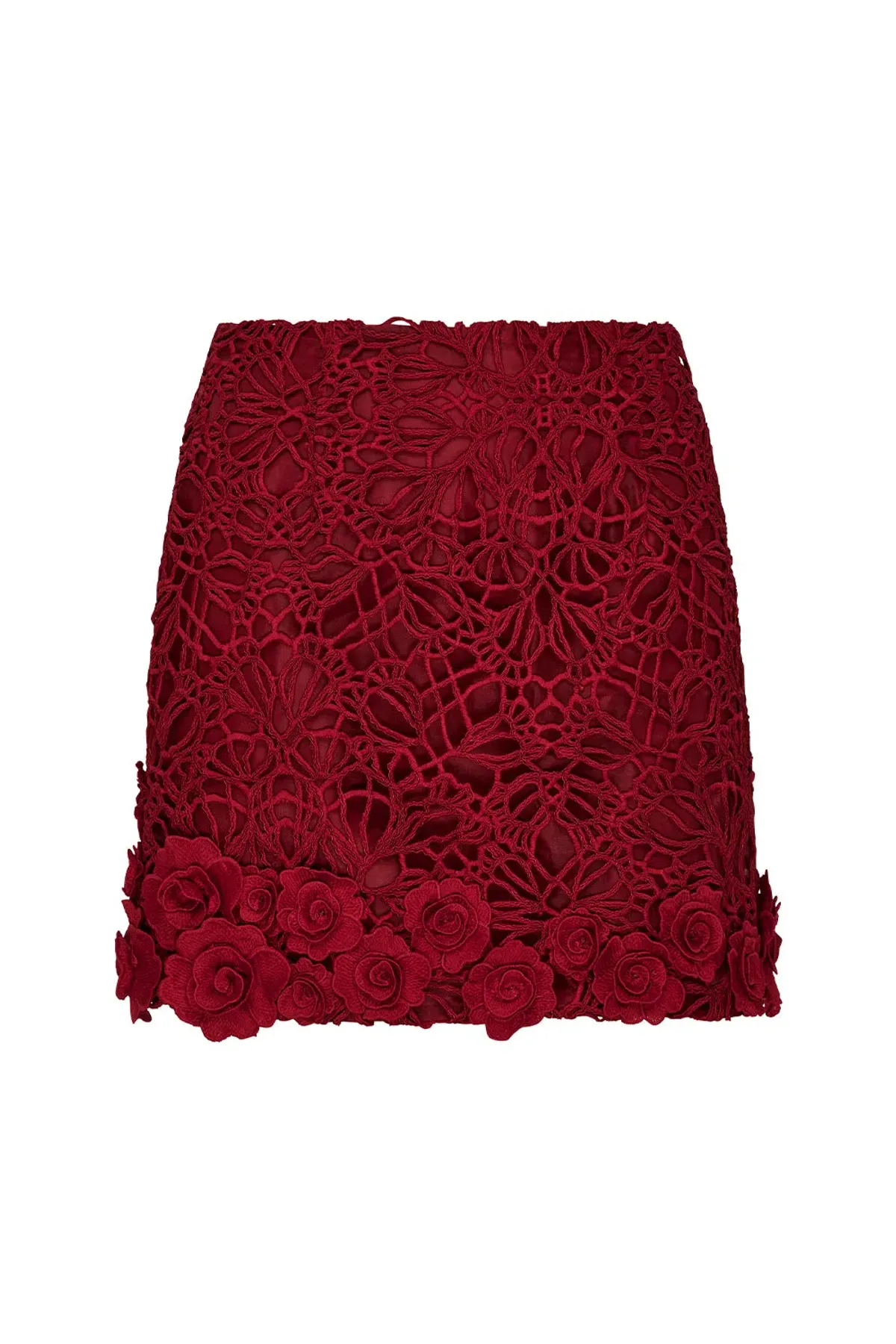 Manning Cartell Tea Ceremony Bustier Size AU 6 and Mini Skirt Size AU 4 Set in Ruby Red - Image 6