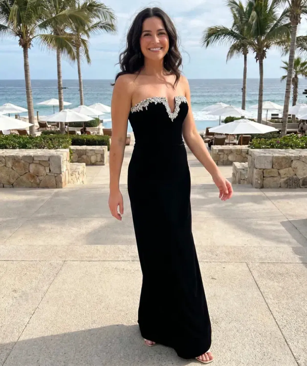 Rachel Gilbert Claudine Gown in Black Size 2 / AU 10 - Image 2