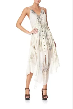 Camilla Memories of Moree Strap Dress with Shaped Waistband Size AU 14 for rent on The Volte - image 1