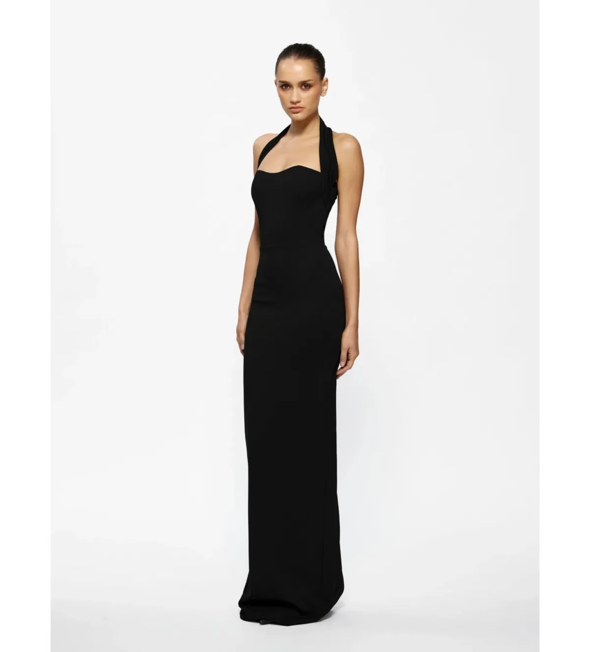 Effie Kats Marian Maxi Gown in Black Size 6 - Image 3