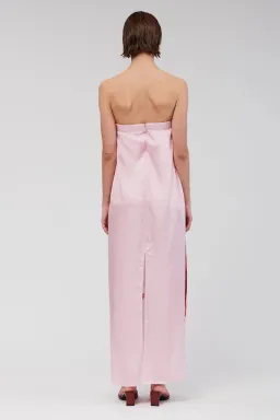 Suboo Emilia Bustier Maxi Dress in Pink Size 10 for rent on The Volte - image 3