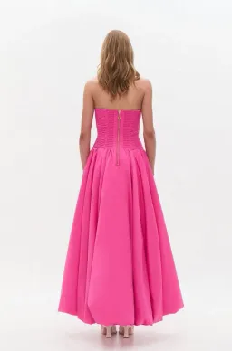 Aje Estelle Gown Cerise Pink Size 8 for rent on The Volte - image 3