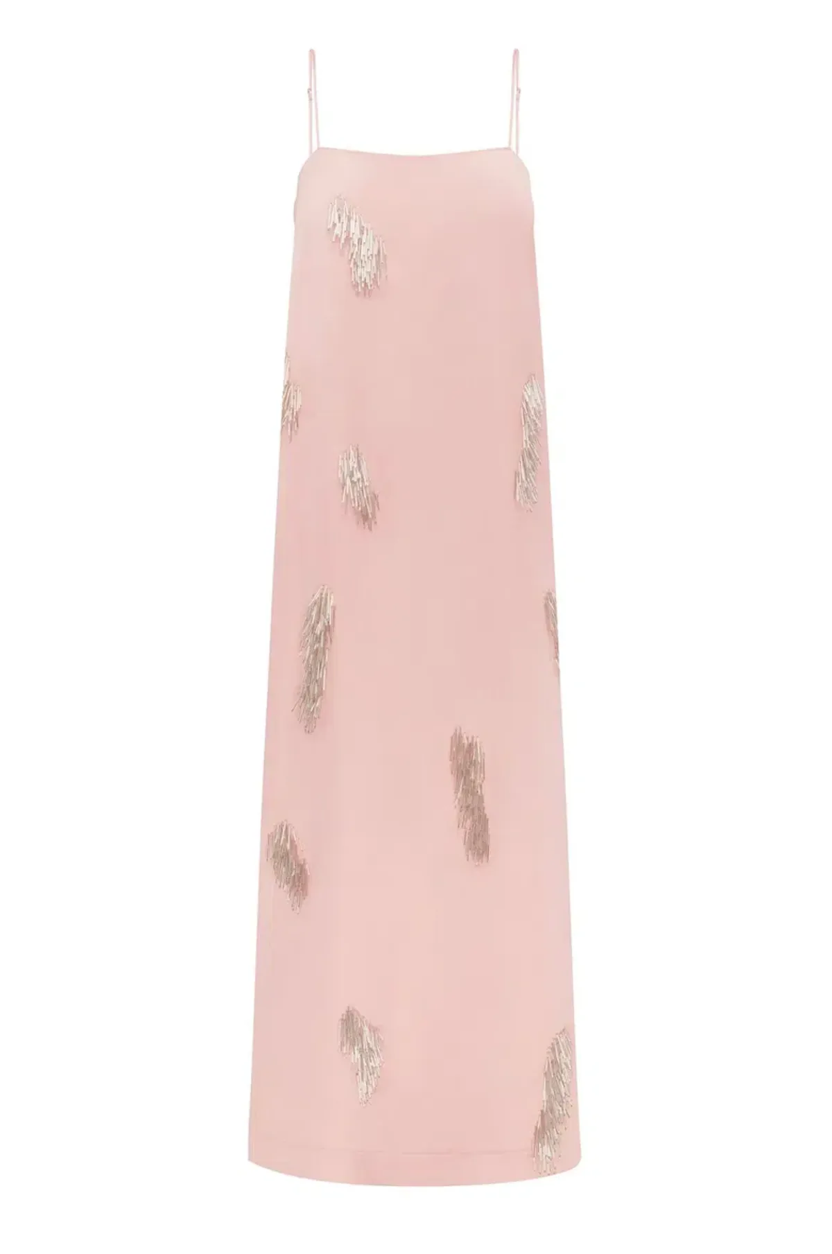 Alemais Cindy Embellished Slip Dress Pink Size 14 - Image 5