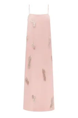 Alemais Cindy Embellished Slip Dress Pink Size 14 for rent on The Volte - image 5