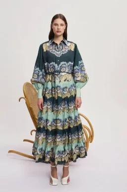 Alemais Madalena Shirtdress Size AU 14 for rent on The Volte - image 1