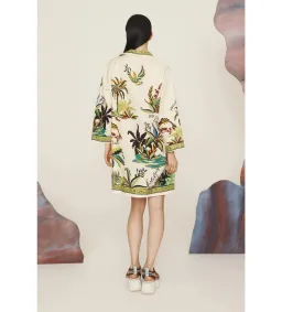 Alemais Day Dream Tunic Mini Dress Multi Print Size AU 12 for rent on The Volte - image 4