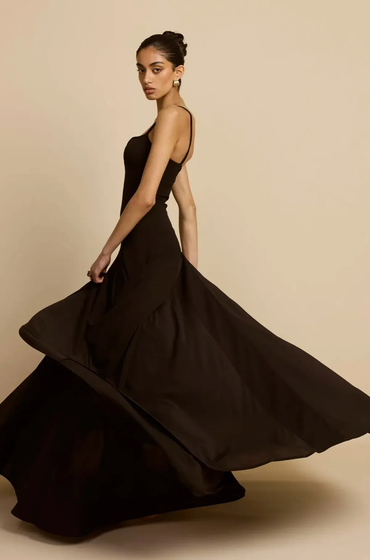 Arcina Ori Paloma Maxi Dress in Black Size M/ AU 10 - Image 5
