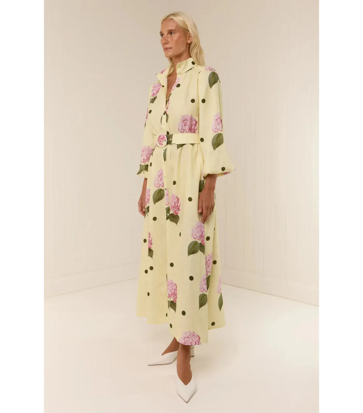 Palm Noosa Noddy Maxi Dress Portofino Polka Dot Size AU 10 - Image 2