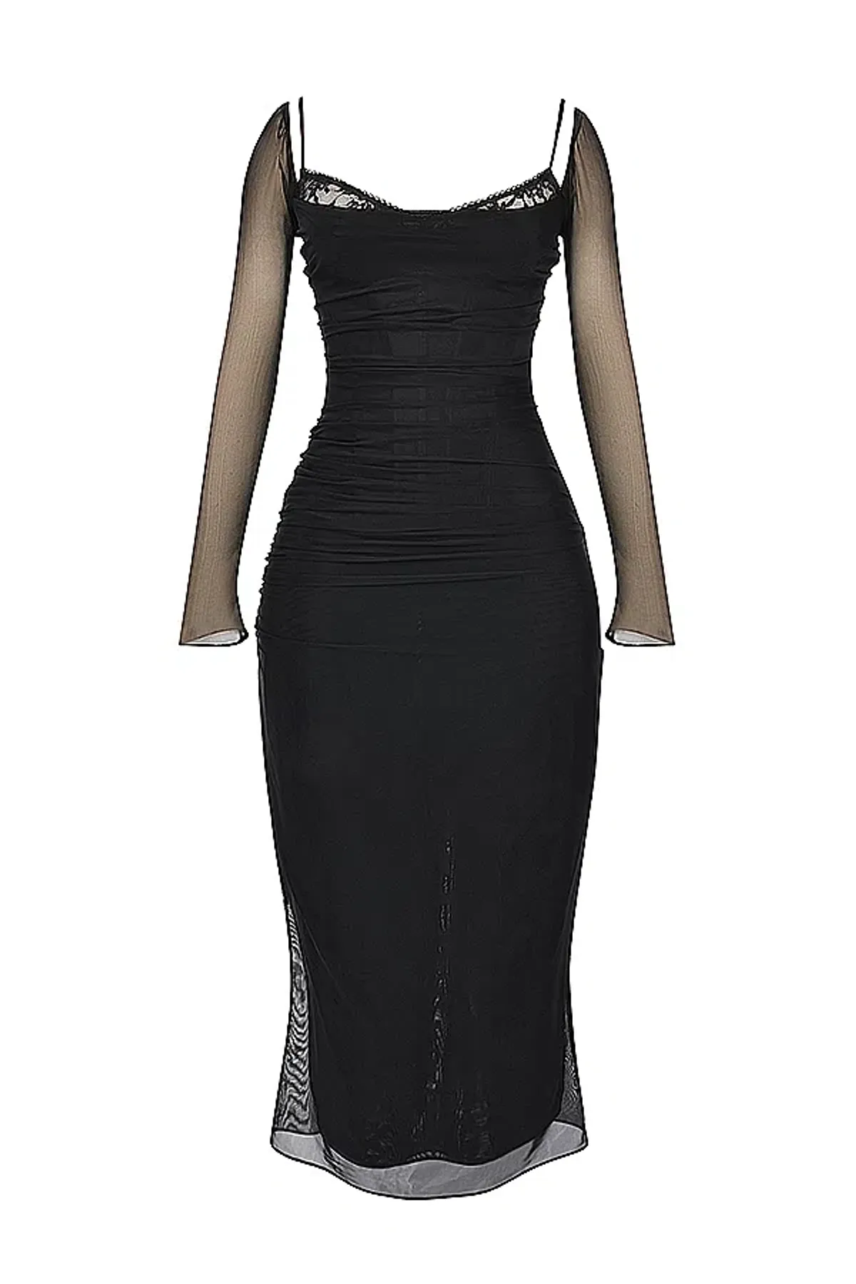 House of CB Katarina Maxi Dress Black Size XS / AU 6 - Image 3