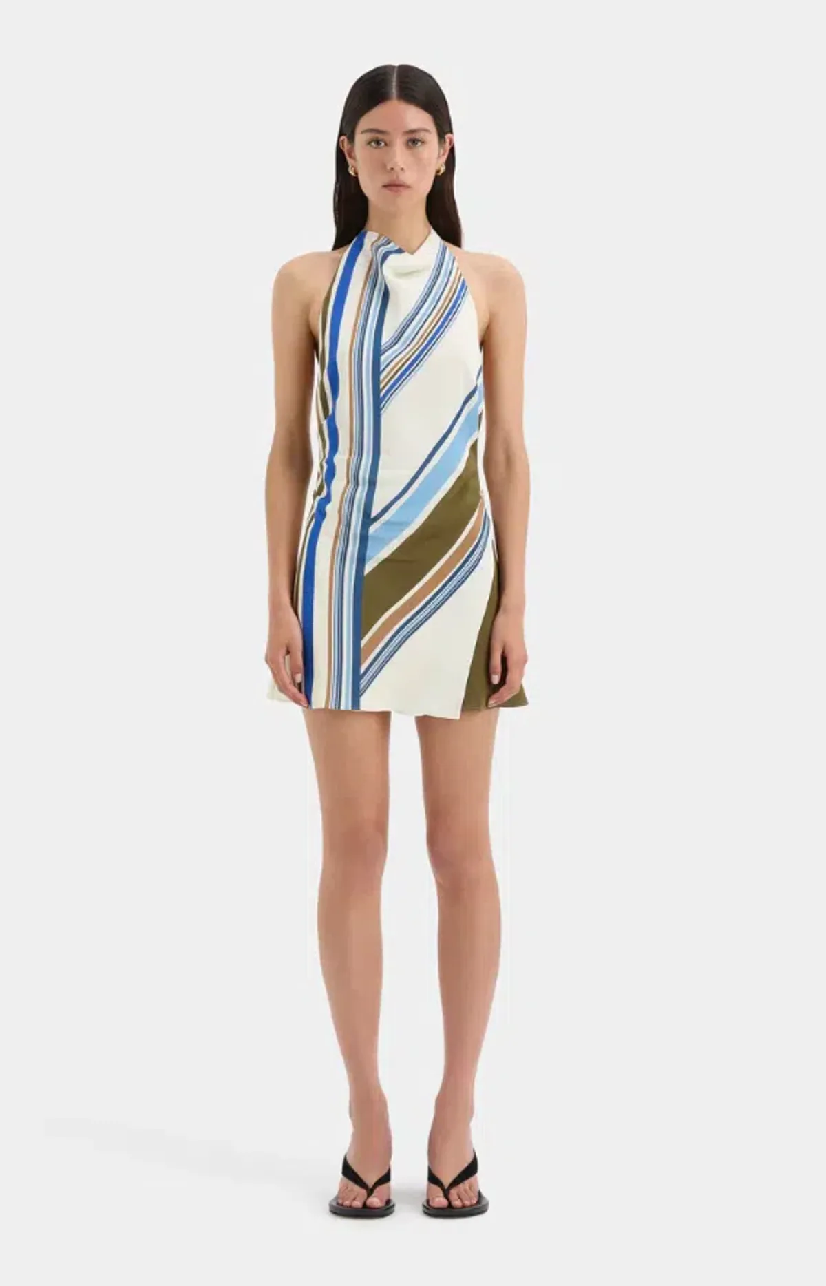 Sir the Label Thistle Halter Mini Dress - Image 1