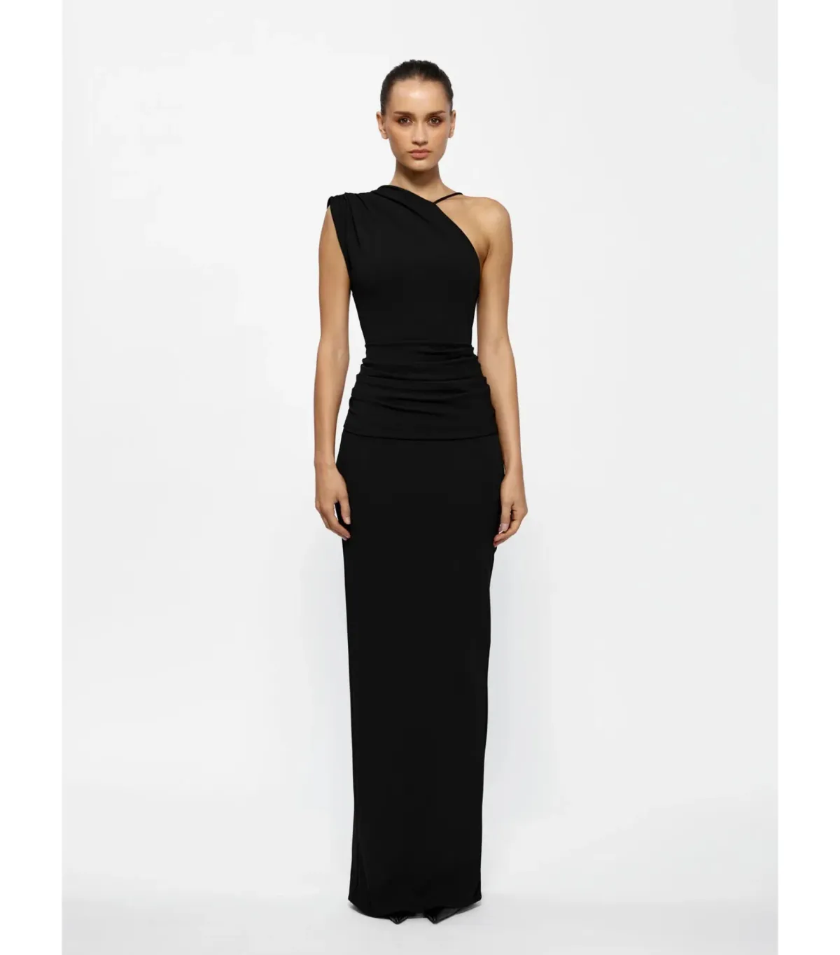 Effie Kats Greer Maxi Gown in Black Size AU 10 - Image 1