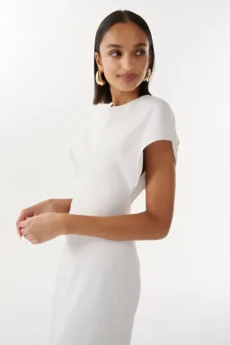 Tongera Alexandra Midi Dress White Size 10 for rent on The Volte - image 3