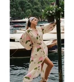 Palm Noosa Noddy Maxi Dress Portofino Polka Dot Size AU 12 for rent on The Volte - image 2
