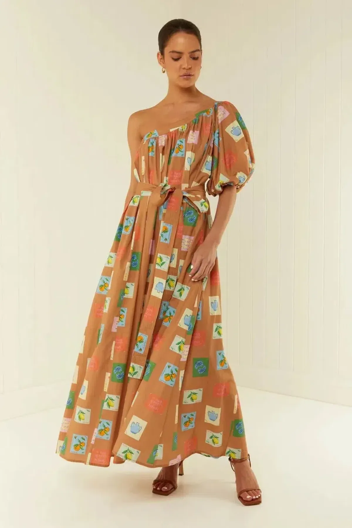 Palm Noosa Lotus Maxi Dress Multi Size 10 - Image 2