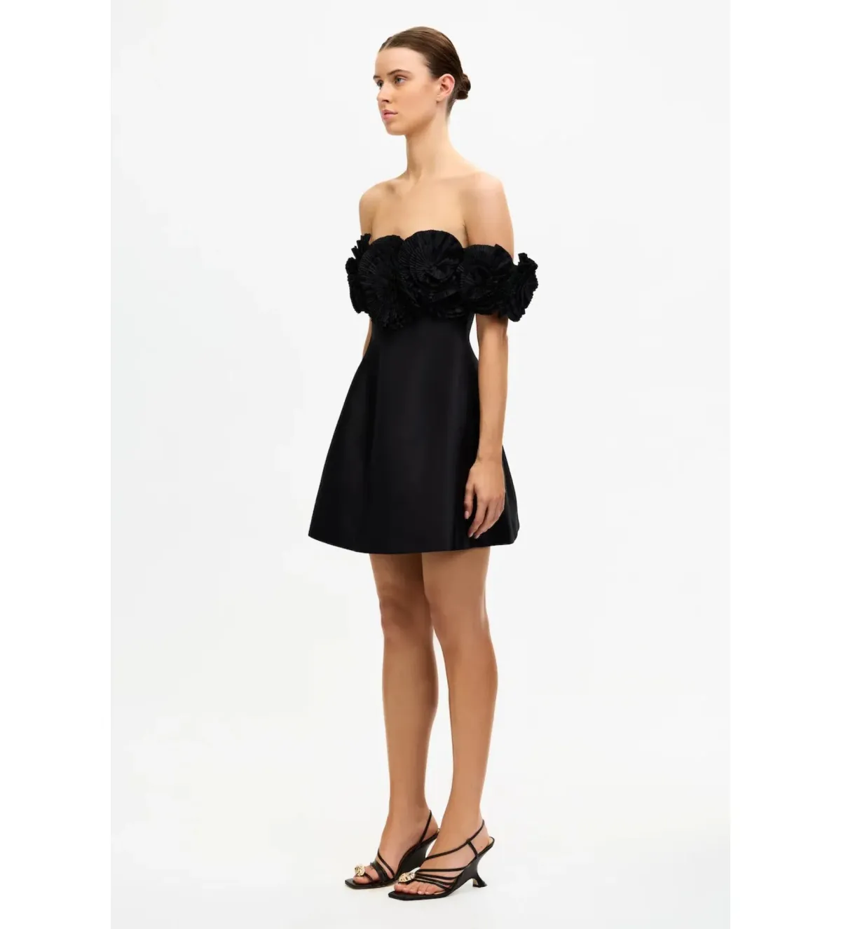 Acler Trusley Mini Dress Black Size AU 8 - Image 2