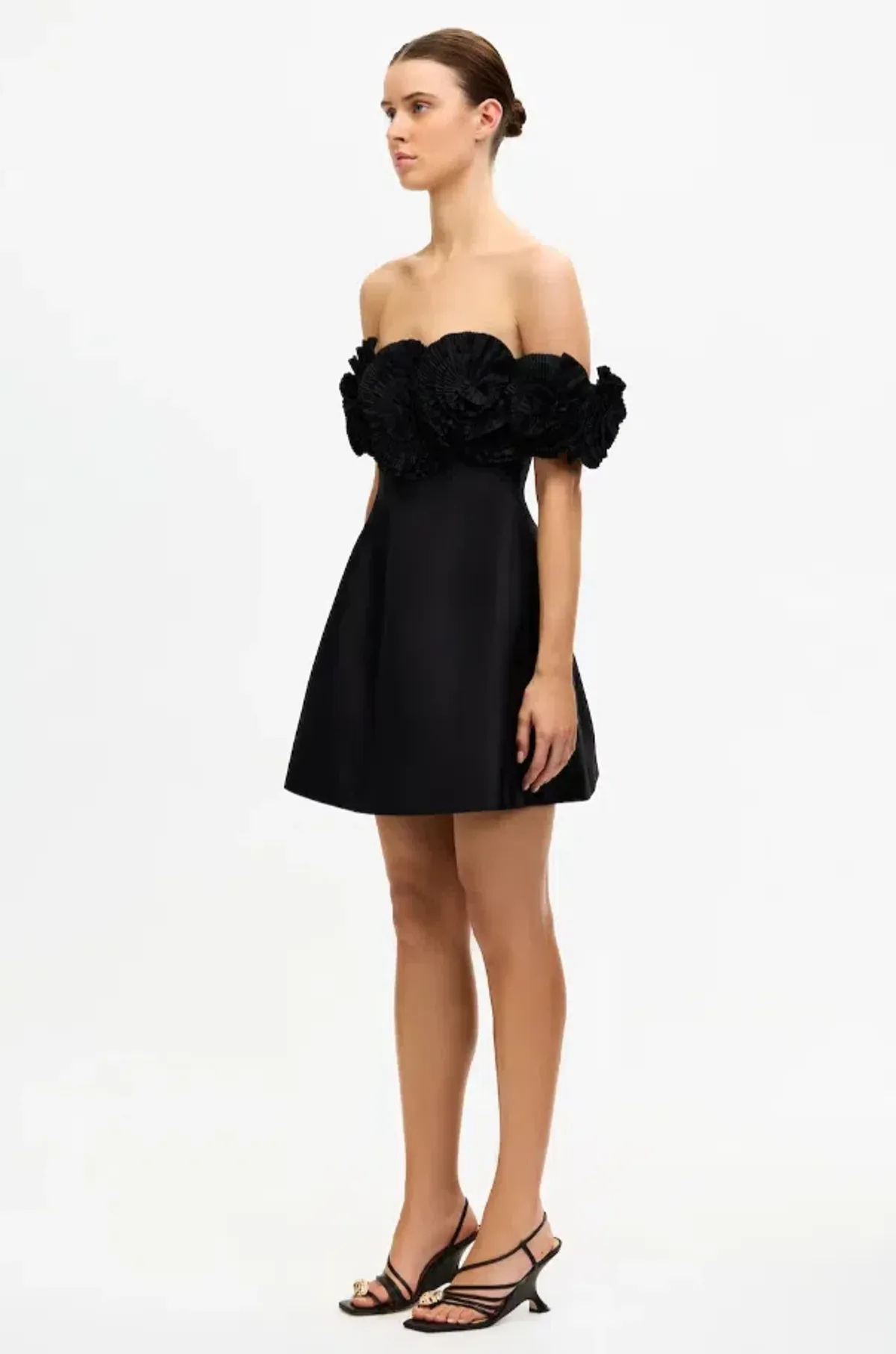 Acler Trusley Mini Dress Black Size 12 - Image 2