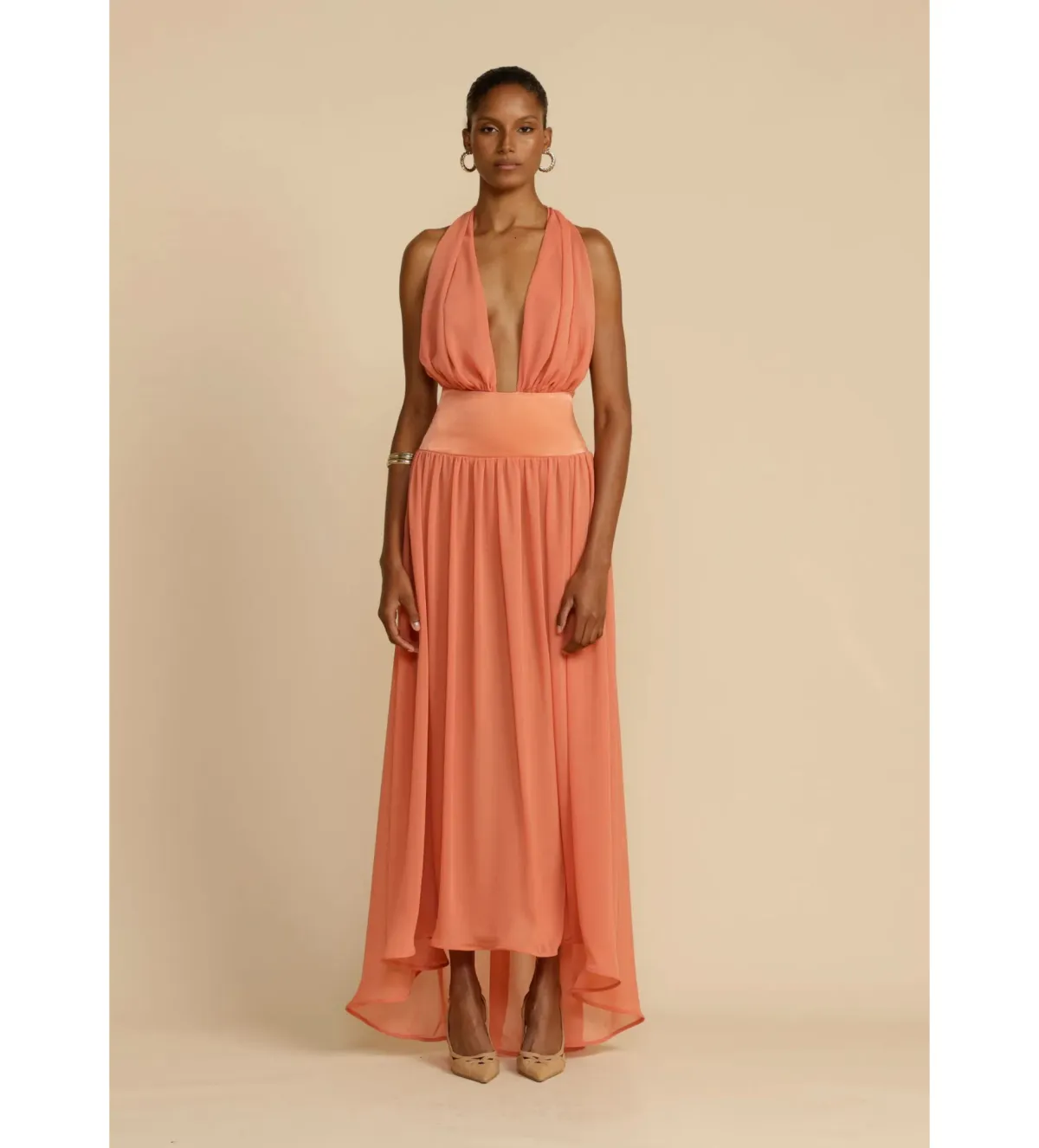 Arcina Ori Serena Dress in Coral Size S / AU 8 - Image 1