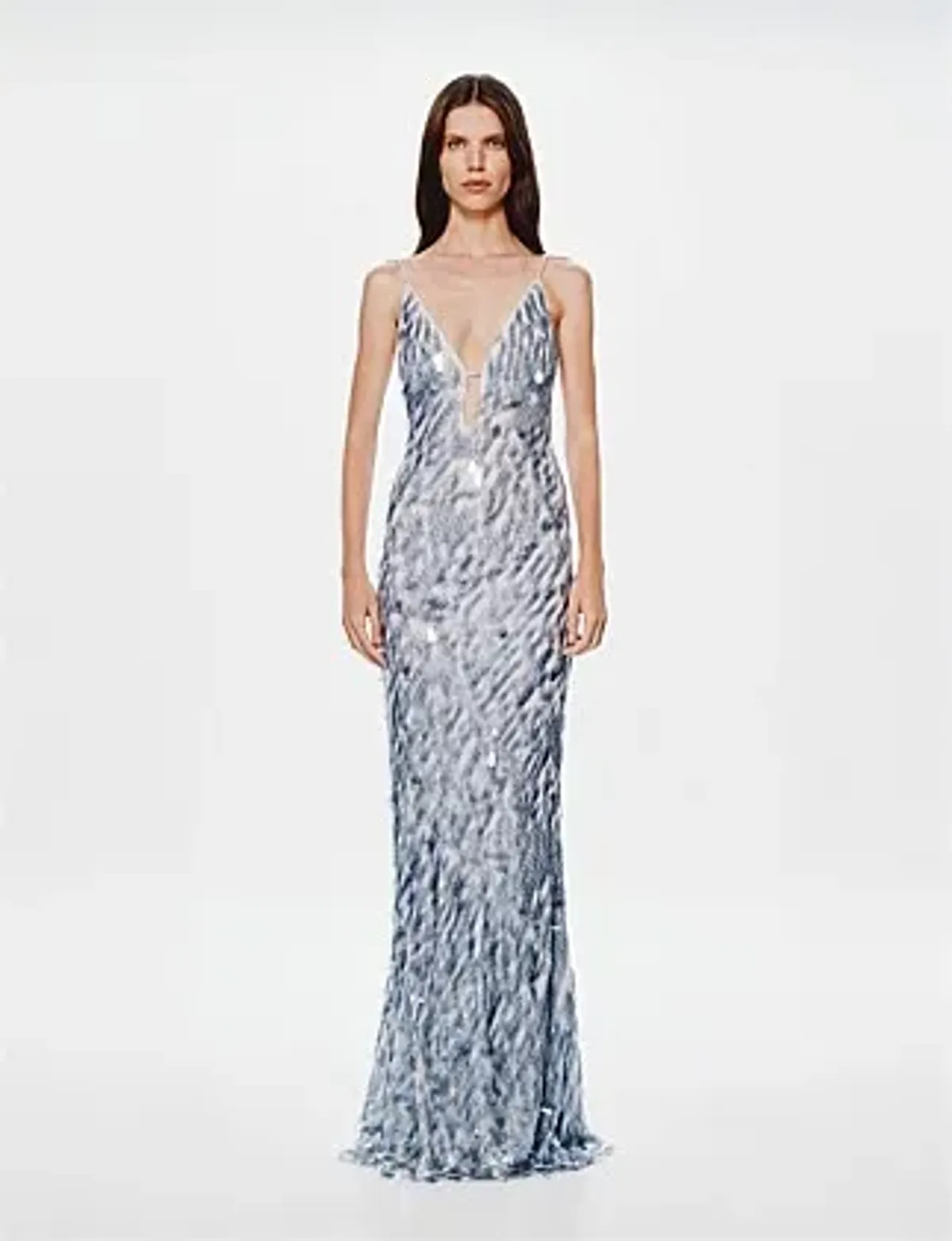 MISHA The Sapphire Maxi Dress Size 8/S - Image 4
