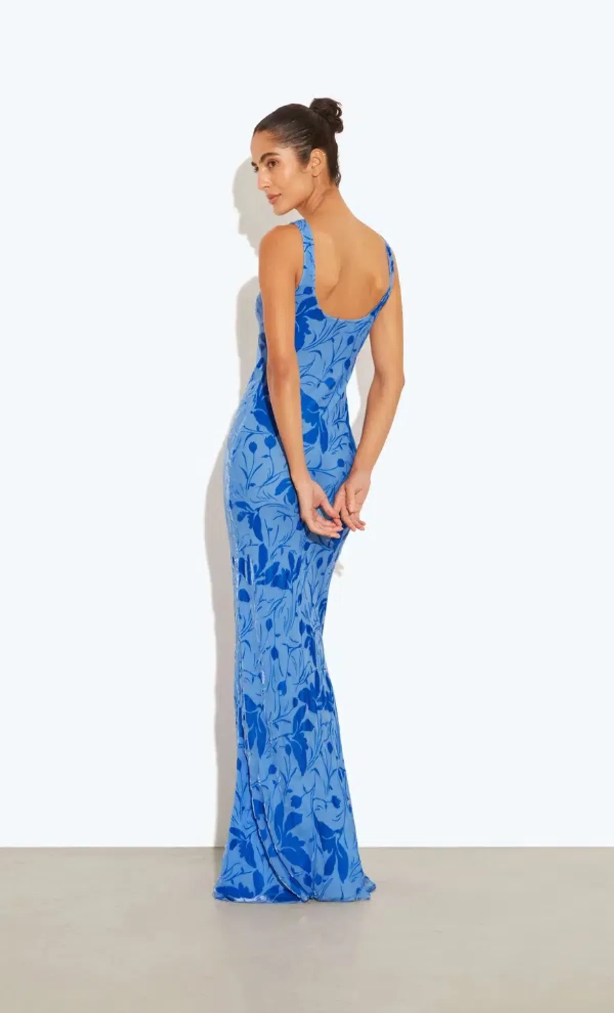 Rat and Boa Inez Maxi Blue Size AU 8 - Image 3