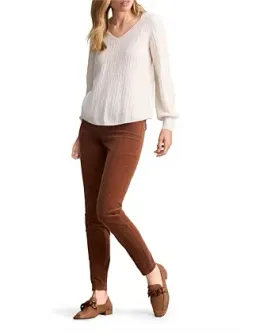 Blue Illusion Cashmere Blouson Sleeve Jumper Cream Size 20/3XL for rent on The Volte - image 5