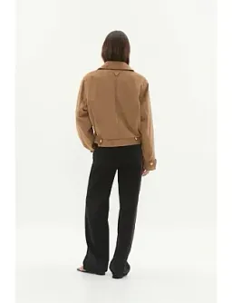 Calyx Vegan Suede Jacket for rent on The Volte - image 7