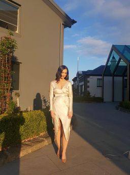 Bec + Bridge Sylvie Wrap Midi Dress size 8 for rent on The Volte - image 2