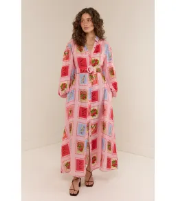 Palm Noosa Noddy Dress Strawberry Stamp Size AU 12   for rent on The Volte - image 1