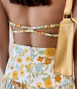 Bec & Bridge Cali Sun Top & Skirt Set Maxi Size AU 6 for rent on The Volte - image 3