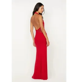 Bec & Bridge Deija Halter Maxi Dress Strawberry Size 8 for rent on The Volte - image 2