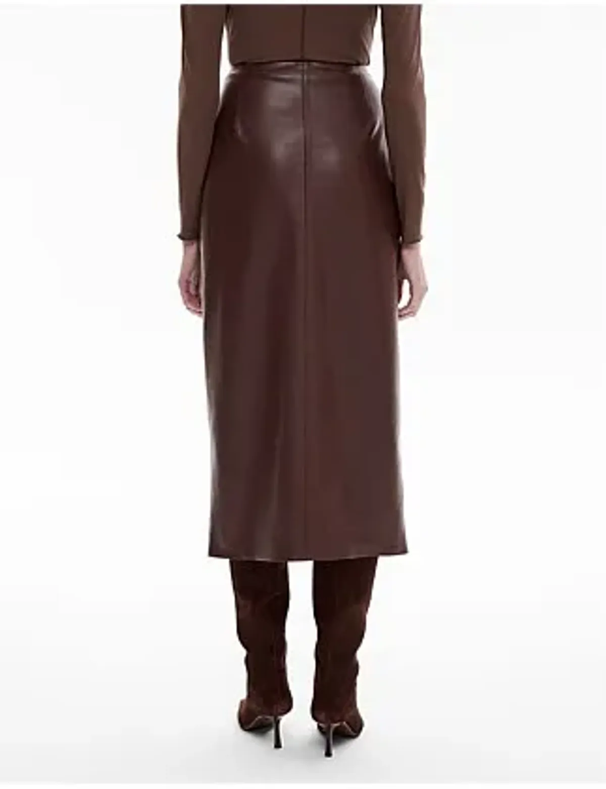 Button Wrap Midi Skirt - Image 2