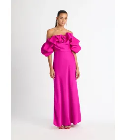 Sheike Margot Maxi Dress Pink Size AU 14 for rent on The Volte - image 1