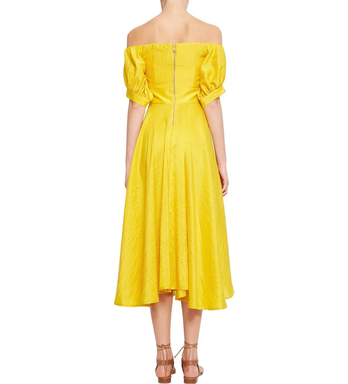 Kit X Unearthed Knot Midi Dress Jackfruit Size 12 - Image 3