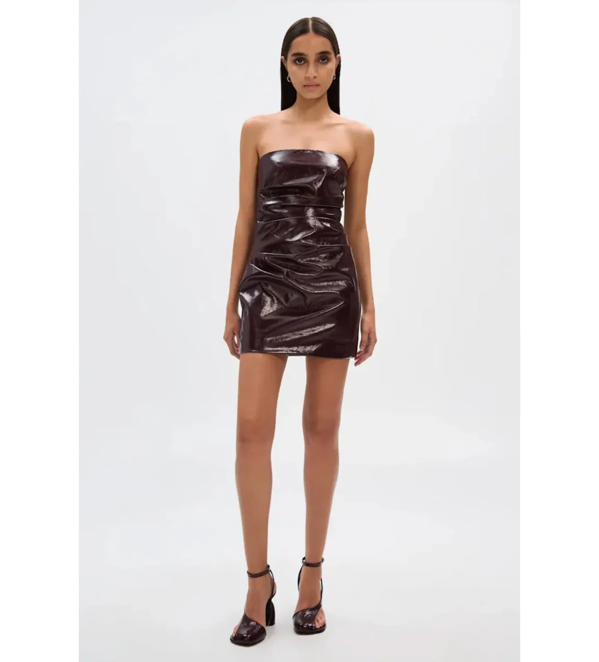 Misha The Alston Glazed Mini Dress Port Size M / AU 8-10 - Image 1