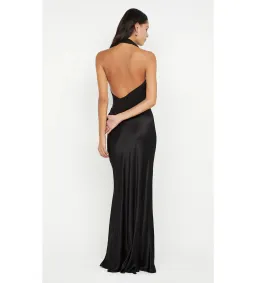 Bec and Bridge Ida Halter Asymmetrical Maxi in Black Size S/AU 8 for rent on The Volte - image 4
