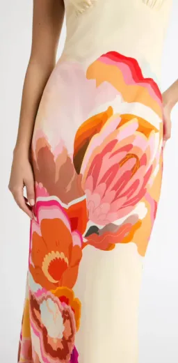  Sheike Camila Floral Maxi Dress Floral Size 18 for rent on The Volte - image 2