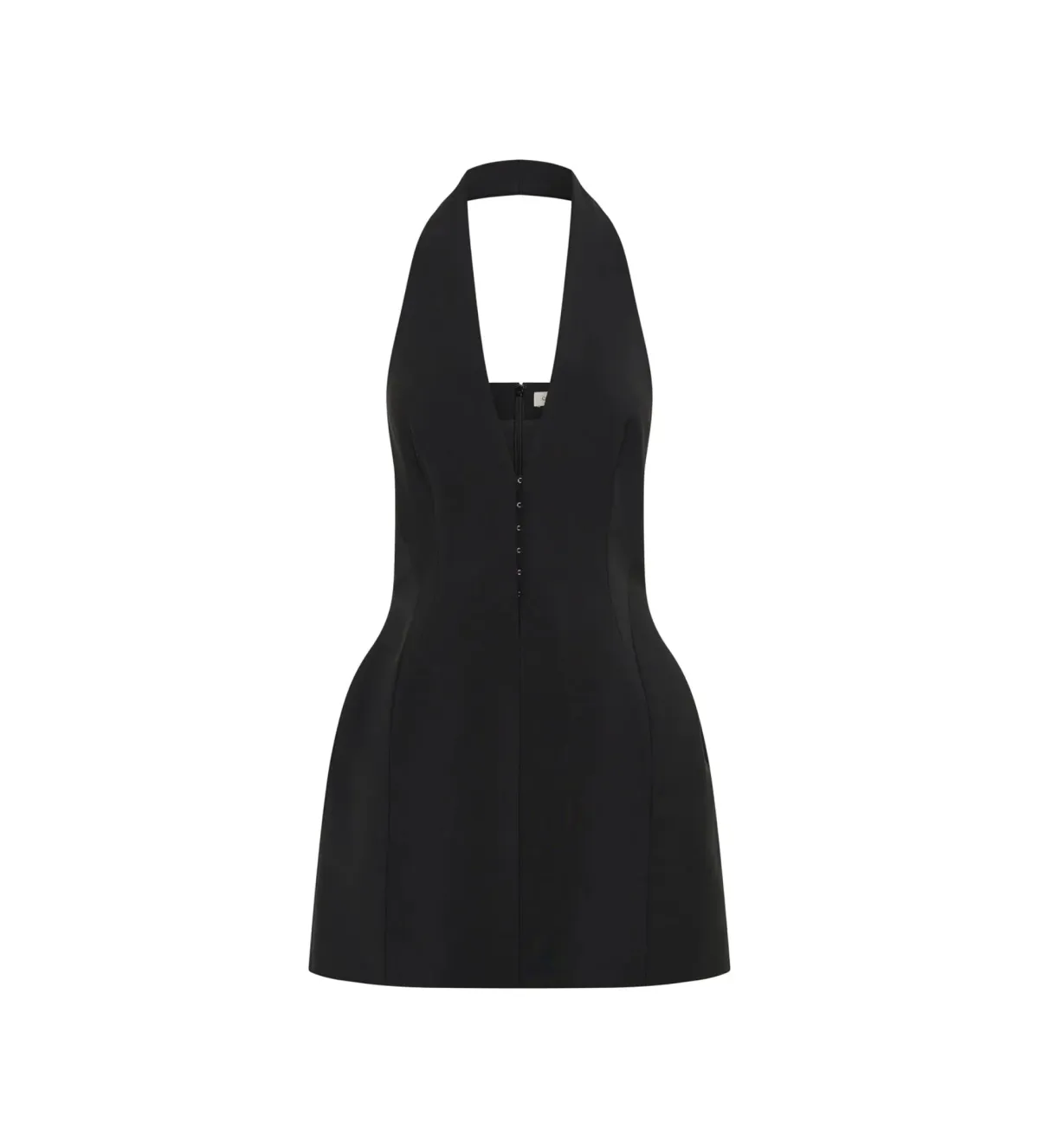 Camilla and Marc Petra Halterneck Mini Dress Black Size 10 - Image 7